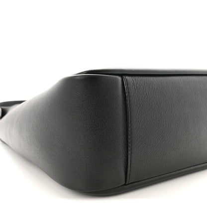 Saint Laurent Grained Calfskin Small Le 5 A 7 Soft Hobo Black 8 of 10