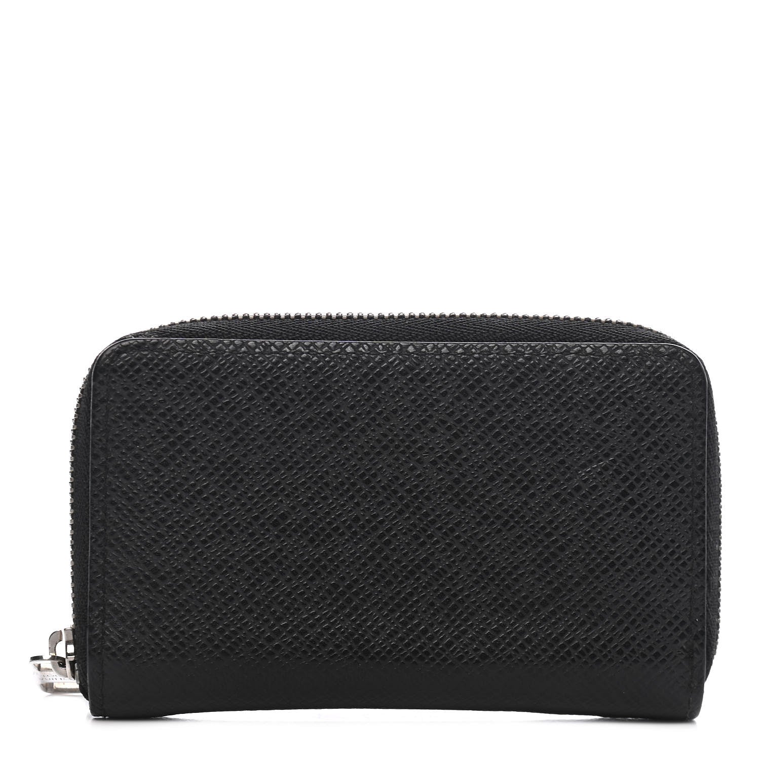 Louis Vuitton Taiga Zippy Coin Purse Vertical Black 1 of 6