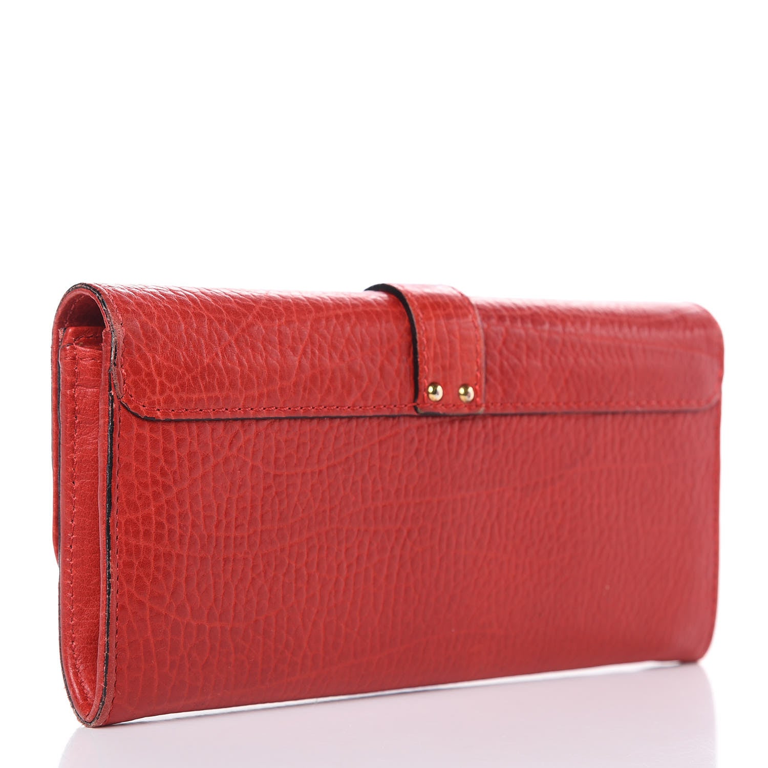 Chloe Calfskin Aurore Wallet Holly Berry 3 of 13