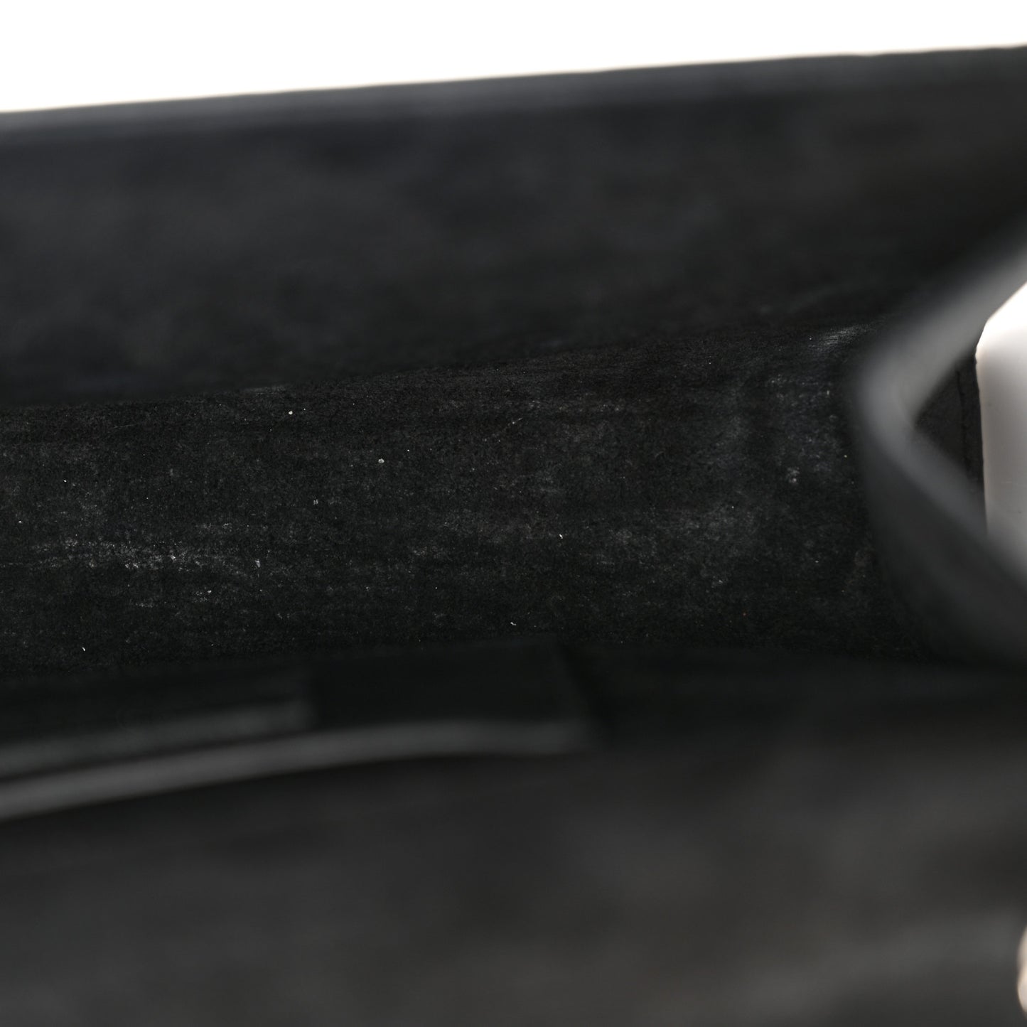 Calfskin Crocodile Embossed Medium Classic Monogram Kate Tassel Satchel Black