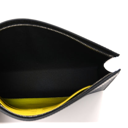 Louis Vuitton Damier Graphite Pochette Voyage MM Yellow 5 of 10