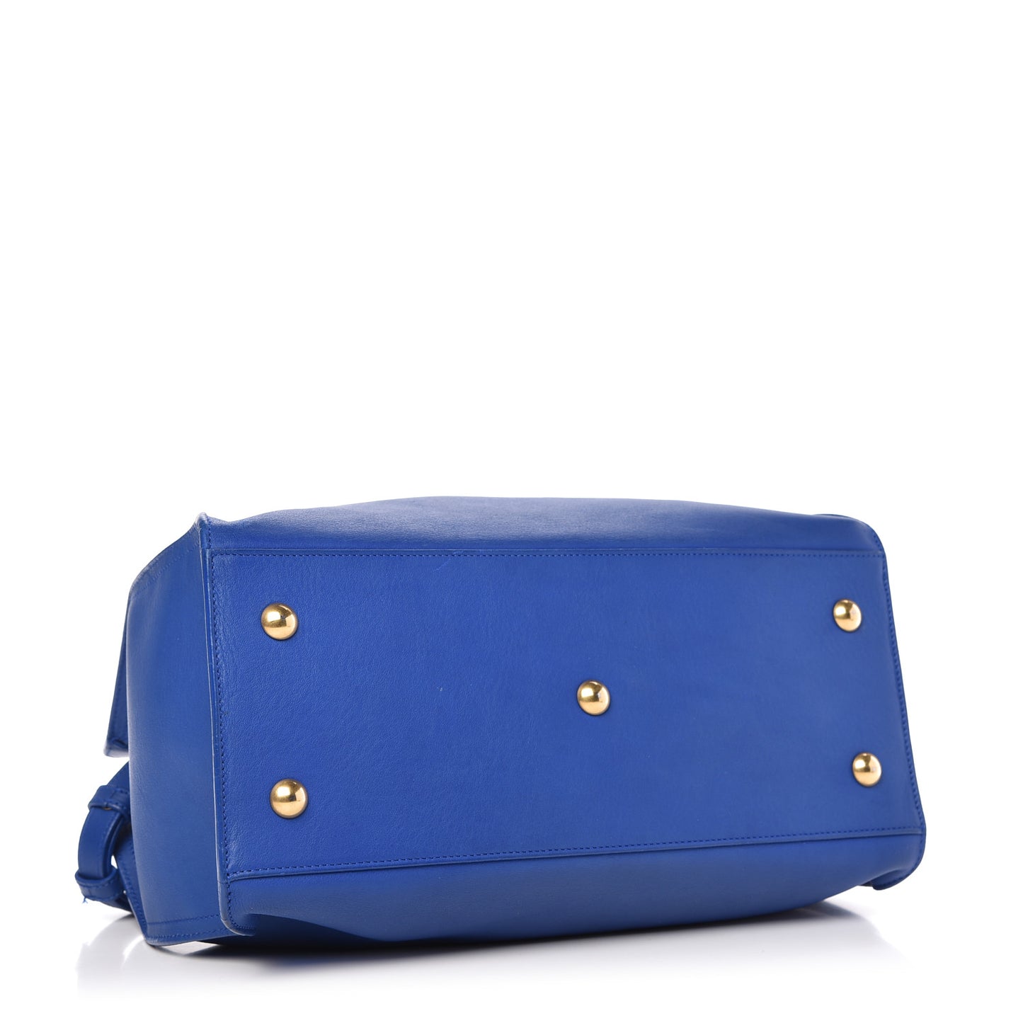 Calfskin Small Classic Y Cabas Royal Blue