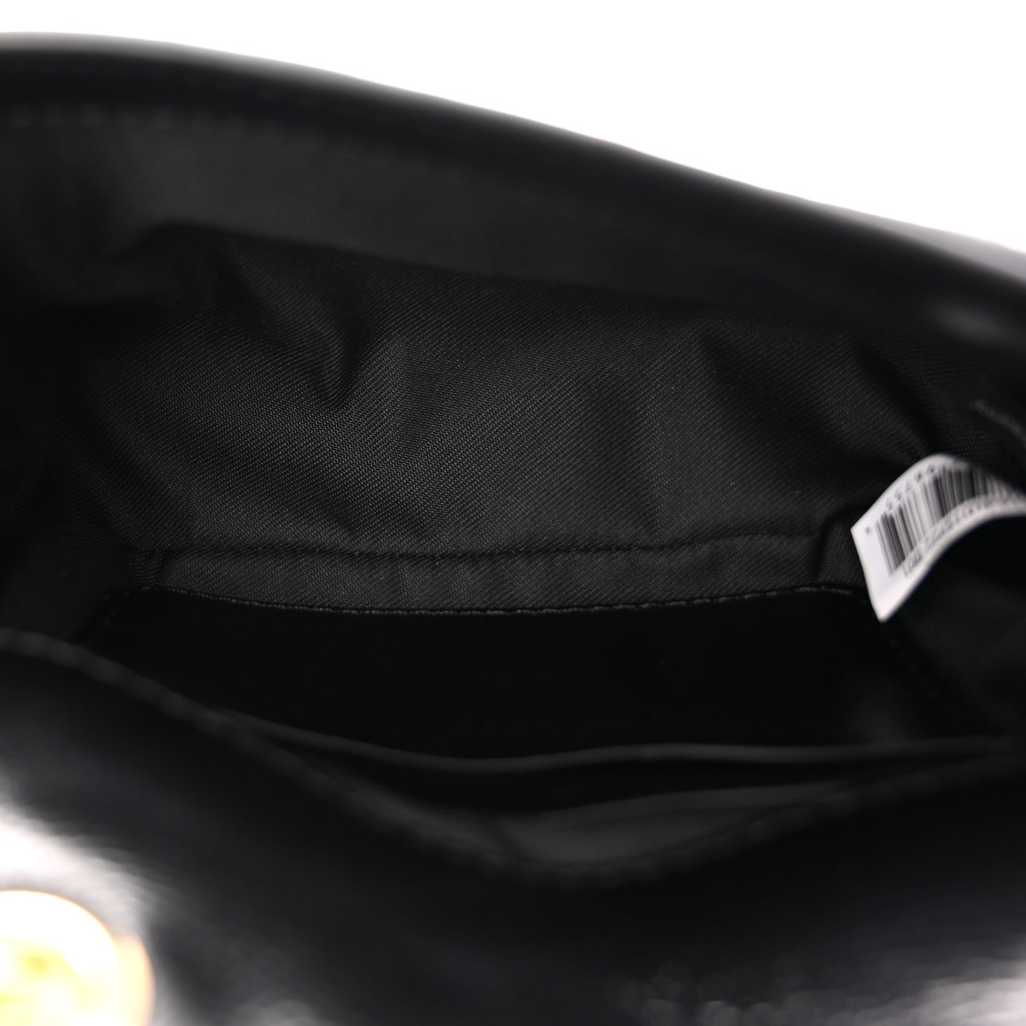 Lambskin Mini The Glam Shot Bag Black