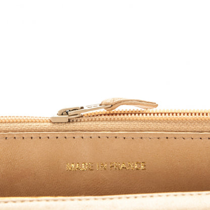 Chanel Caviar Timeless CC Wallet On Chain WOC Beige 8 of 9