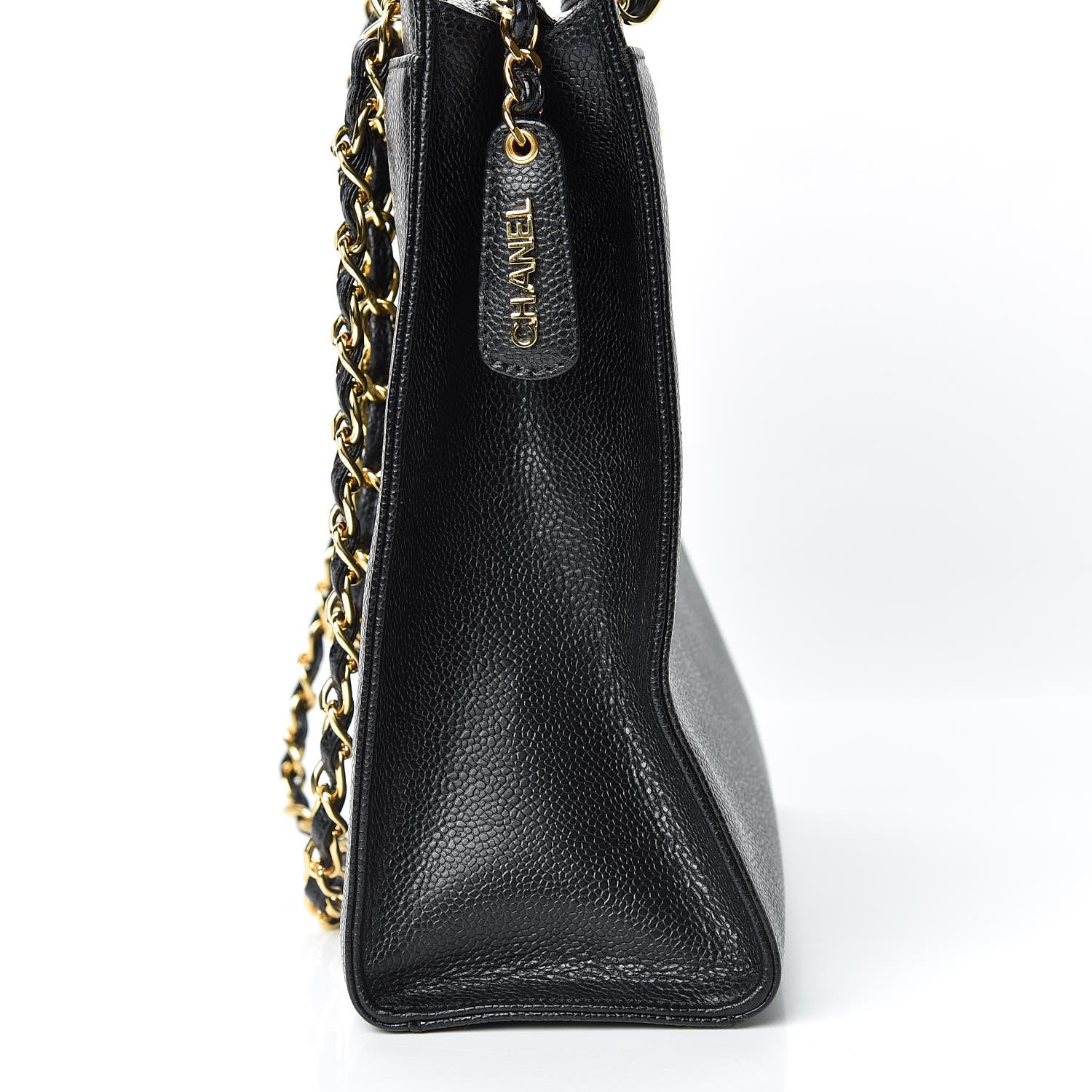 Chanel Caviar CC Shoulder Bag Black 11 of 11