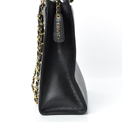 Chanel Caviar CC Shoulder Bag Black 11 of 11