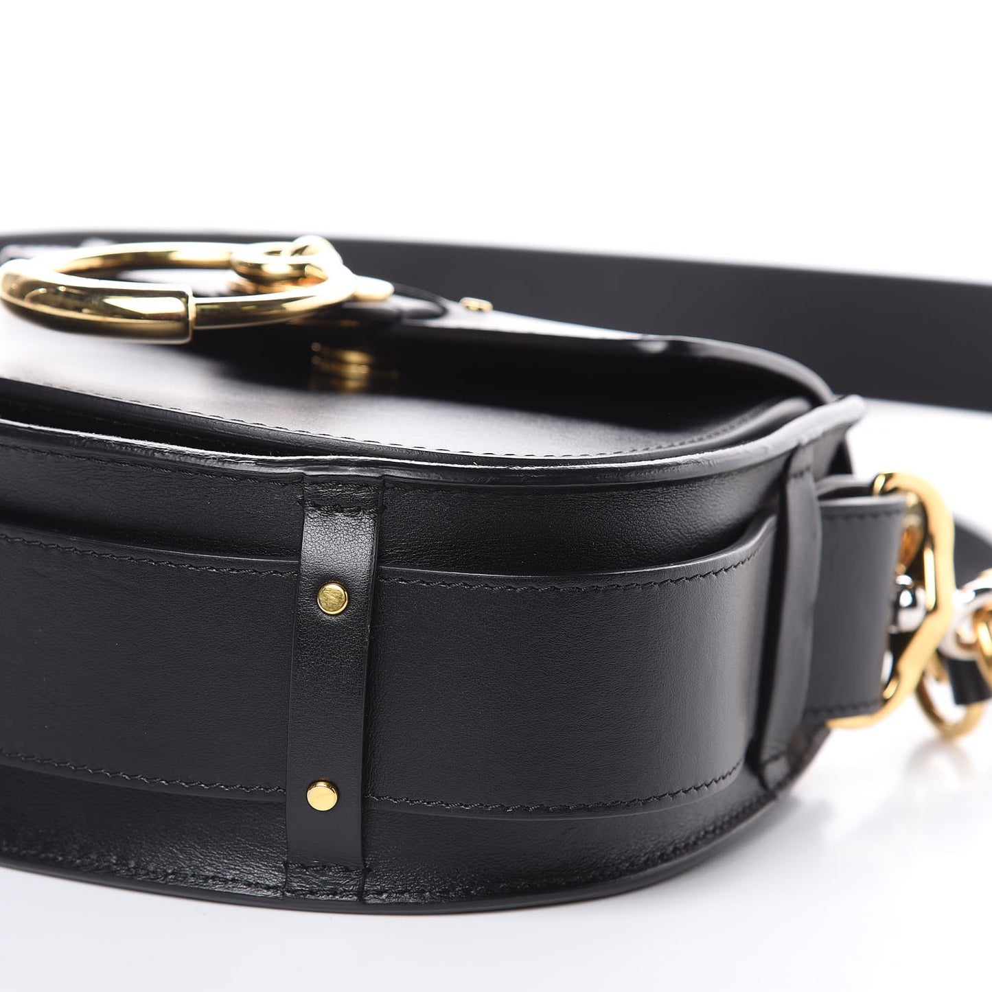 Calfskin Small Tess Bag Black