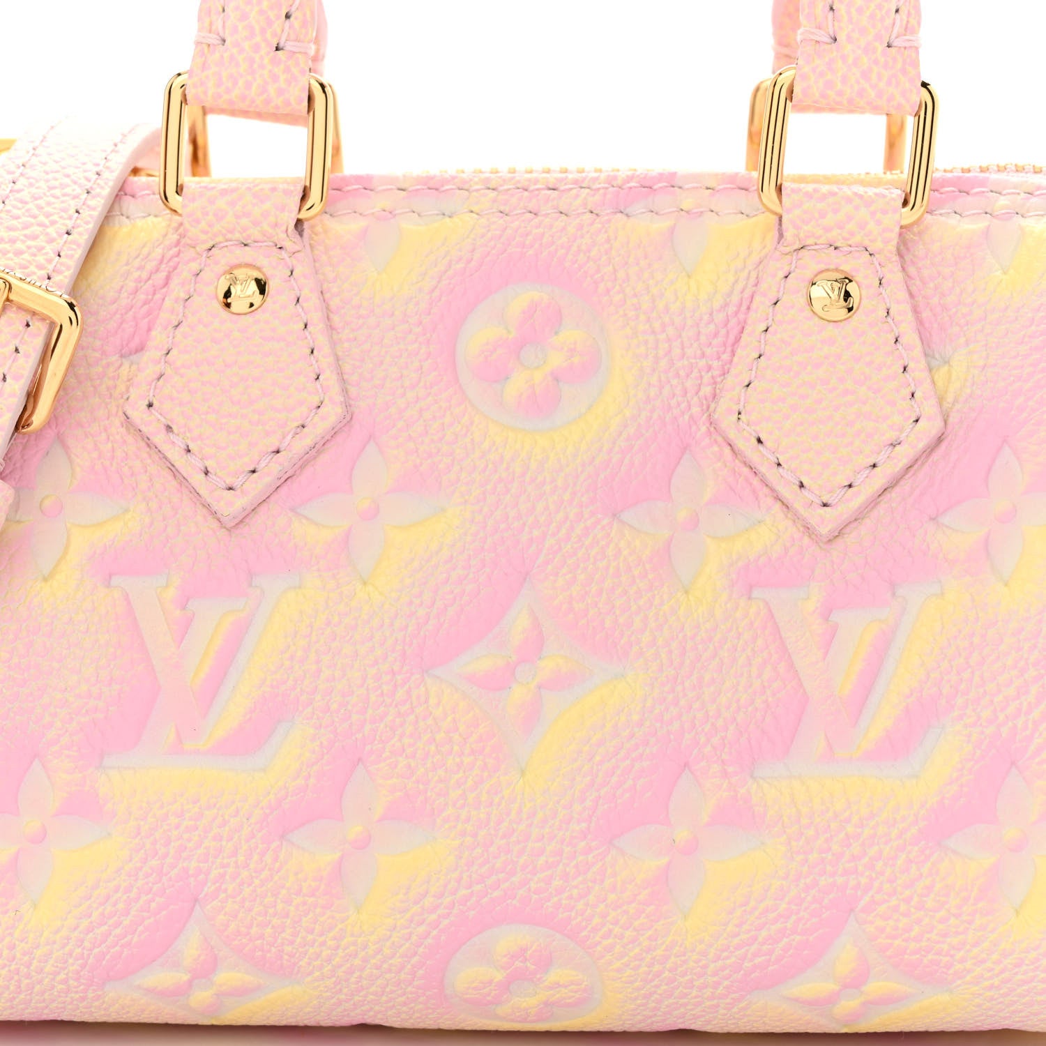 Louis Vuitton Empreinte Monogram Summer Stardust Nano Speedy Pink 7 of 10