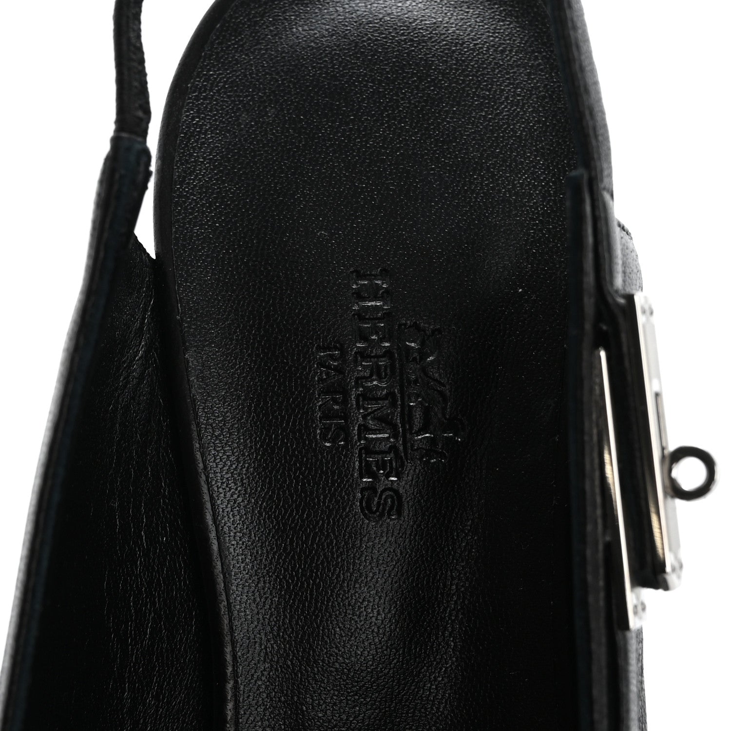Hermes Nappa Lover 80 Pumps 39 Black 7 of 9
