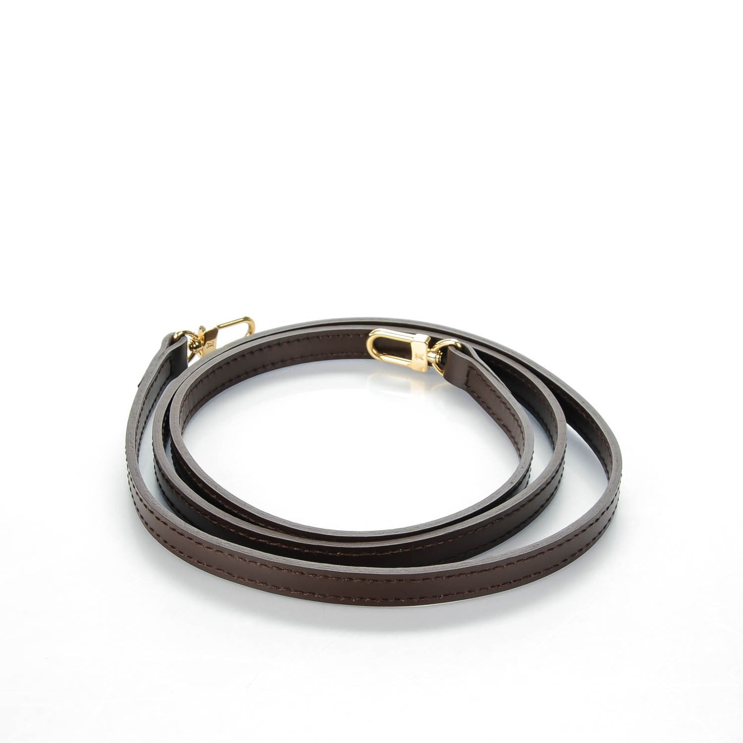 Louis Vuitton Calfskin Shoulder Strap Brown 3 of 5