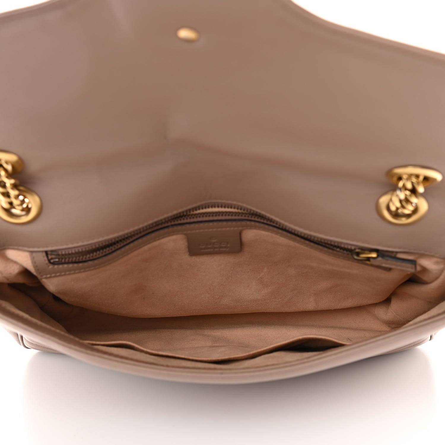 Gucci Calfskin Matelasse Medium GG Marmont Shoulder Bag Porcelain Rose 5 of 12