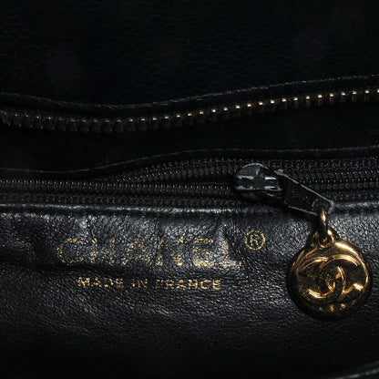 Chanel Caviar Medallion Tote Black 6 of 7