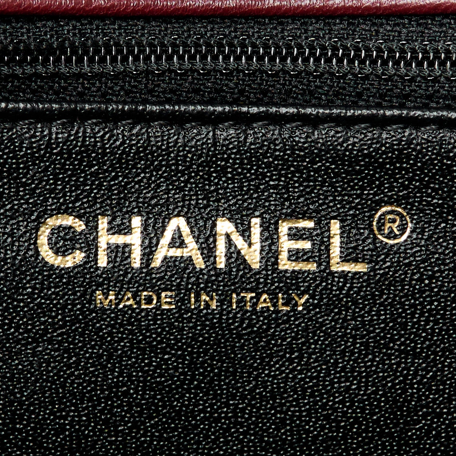 Chanel Lambskin Quilted Mini Two Tone Day Flap Burgundy 6 of 11