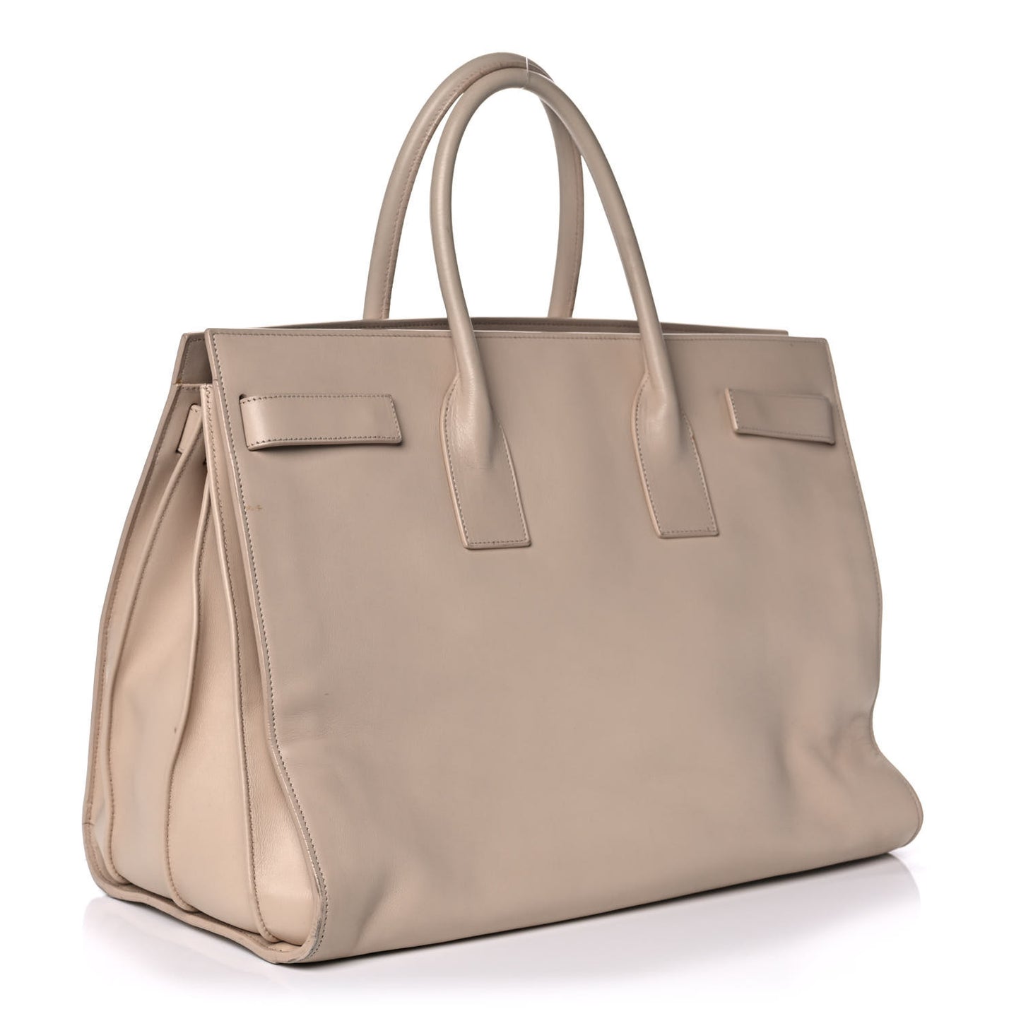 Calfskin Large Sac de Jour Carryall Nude Powder