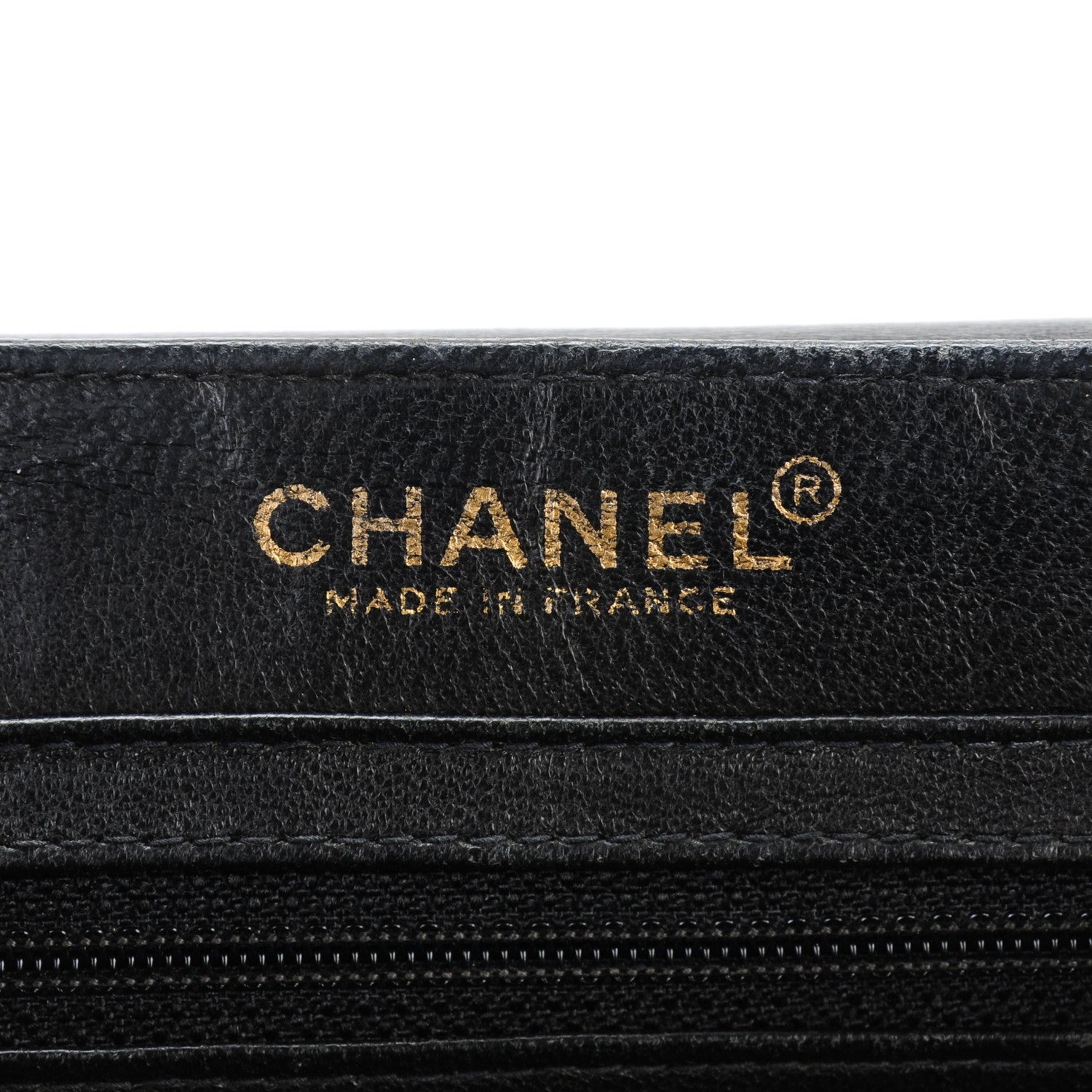 Chanel Patent Lambskin Chocolate Bar Accordion Flap Black Beige 6 of 6