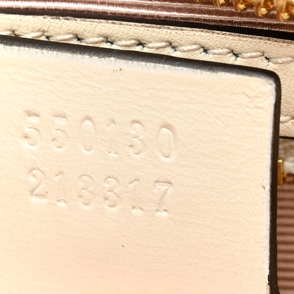 Gucci Vitello Palmellato Lux Arli Top Handle Bag White 7 of 12