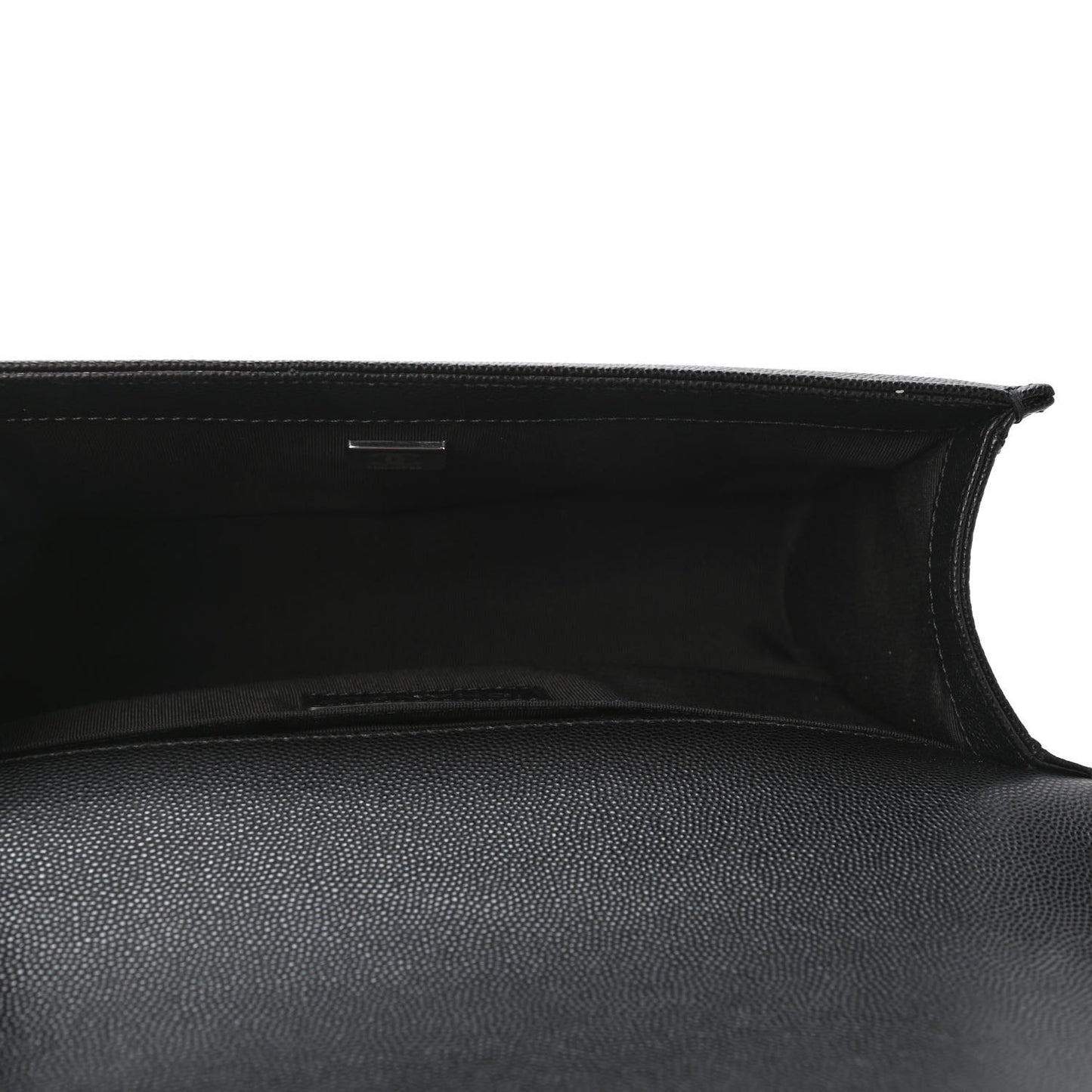 Caviar Quilted Medium Boy Flap Black