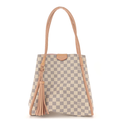 Louis Vuitton Damier Azur Propriano Rose Ballerine 1 of 12