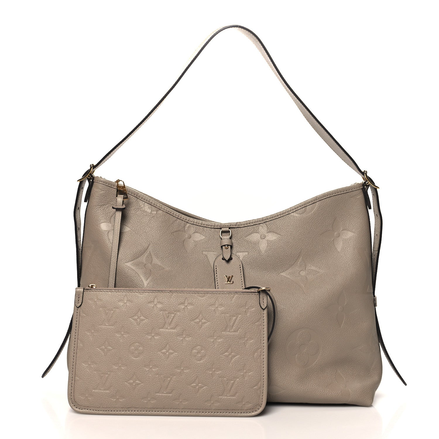 Louis Vuitton Empreinte Monogram Giant Carryall MM Tourterelle 3 of 9