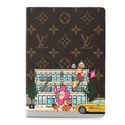 Louis Vuitton Monogram 2022 Christmas Animation New York Soho Clemence Notebook 1 of 7