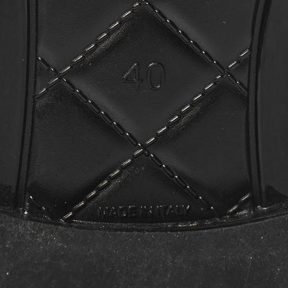 Chanel Rubber Rain Boots 40 Black 7 of 8