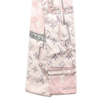 Louis Vuitton Silk Monogram Confidential Bandeau Light Pink 2 of 3