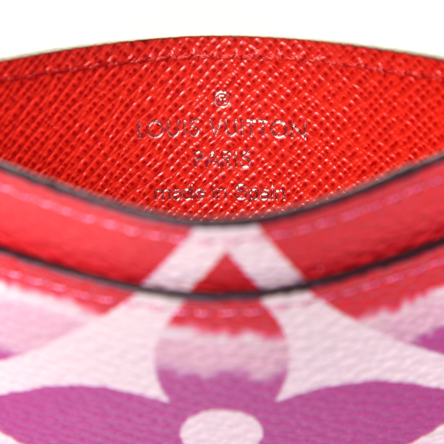 Louis Vuitton Monogram Escale Card Holder Rouge 6 of 7