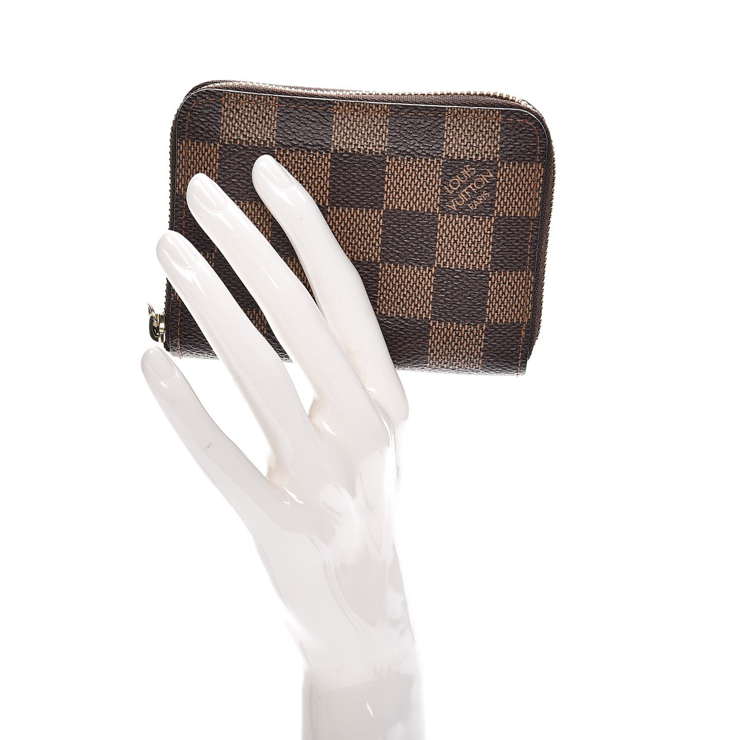 Damier Ebene Zippy Coin Purse