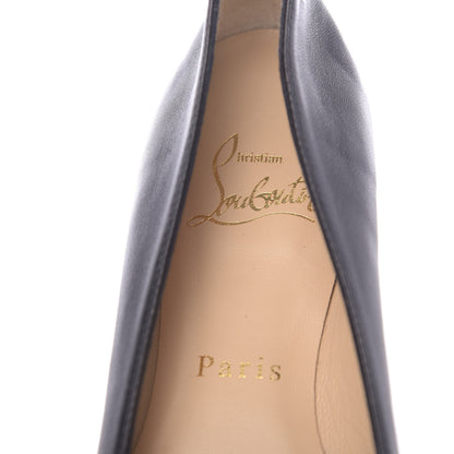 Christian Louboutin Shiny Nappa Ballalla Flats 37 Black 6 of 8