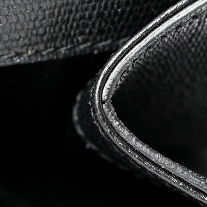Saint Laurent Textured Calfskin Classic Y Ligne Clutch Black 11 of 13