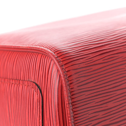 Louis Vuitton Epi Speedy 35 Castillan Red 11 of 12