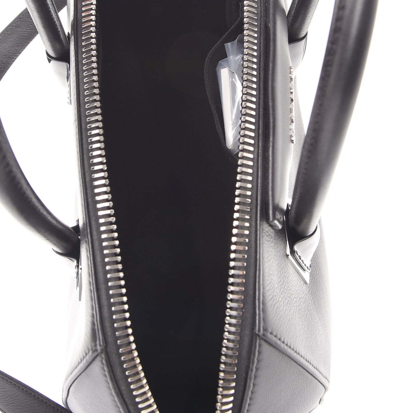 Calfskin Plexiglass Medium Antigona Black