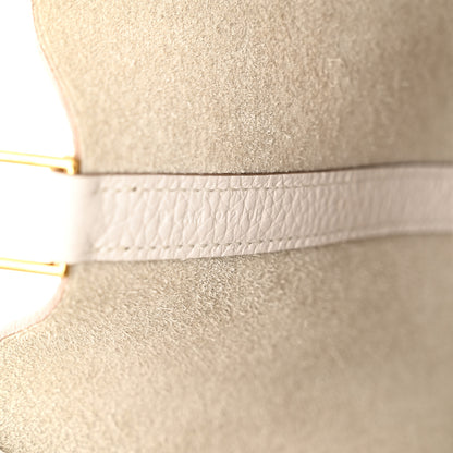 Hermes Taurillon Clemence Picotin Lock 18 PM Gris Pale 7 of 11