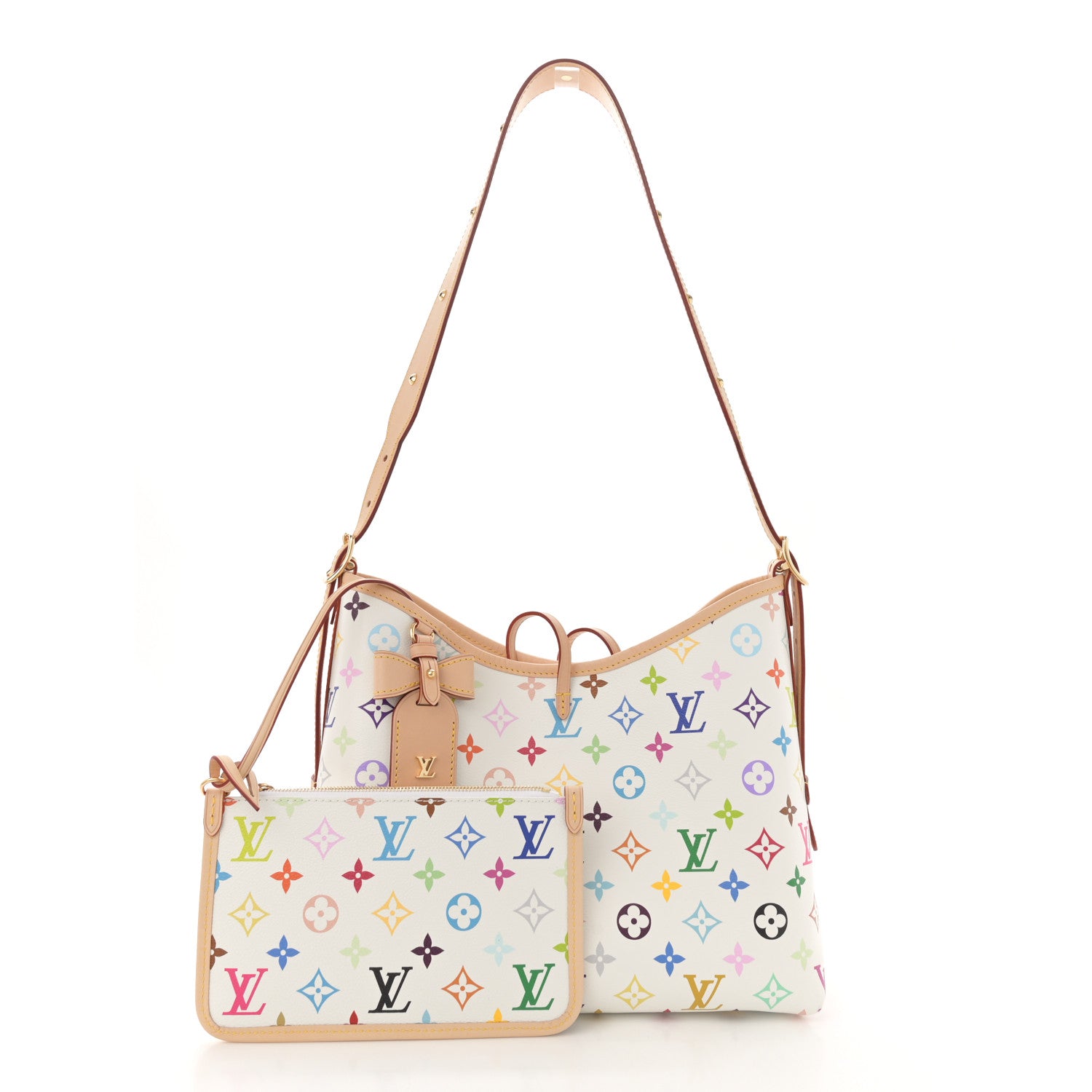 Louis Vuitton LV X TM Monogram Multicolor CarryAll PM White 3 of 11