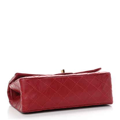 Chanel Aged Calfskin Quilted 2.55 Reissue 225 Flap Red 4 of 10