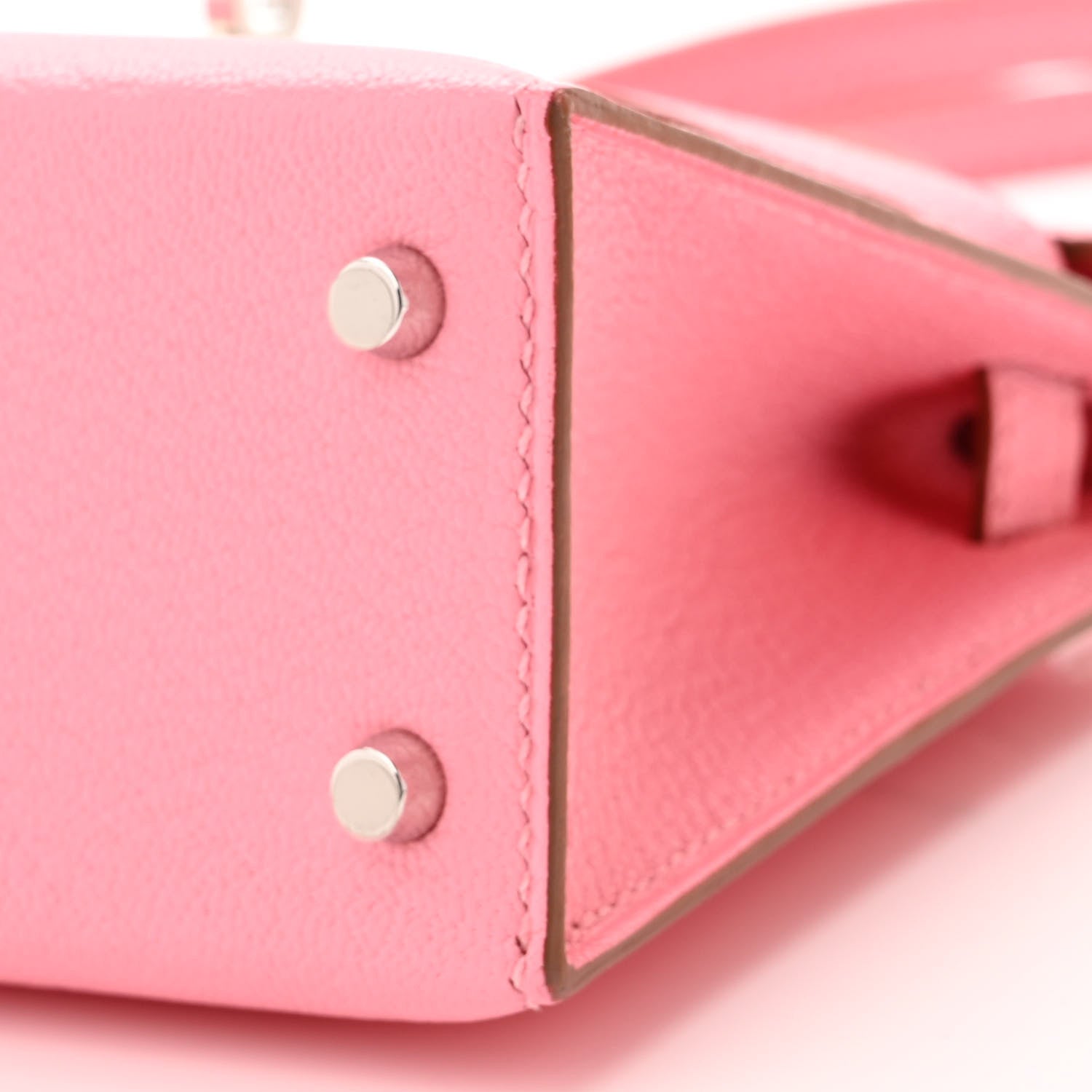 Hermes Chevre Mysore Mini Kelly Sellier 20 Rose Confetti 10 of 11