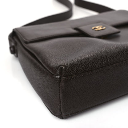 Chanel Caviar Shoulder Bag Brown 8 of 9