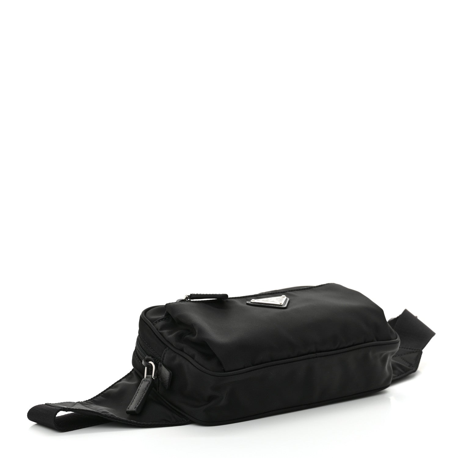 Prada Re-Nylon Saffiano Belt Bag Black 4 of 9