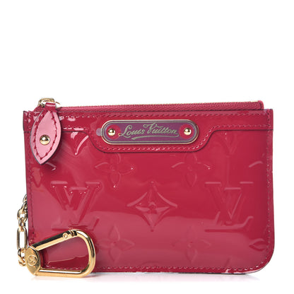 Louis Vuitton Vernis Key Pouch Rose Indien 1 of 7