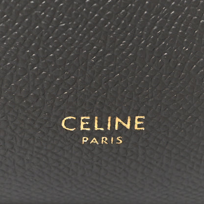 Celine Grained Calfskin Pico Belt Bag Grey 6 of 10