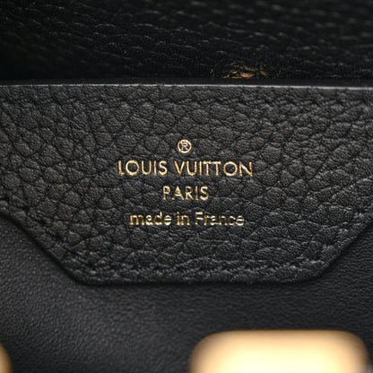 Louis Vuitton Hanami Taurillon Capucines BB Black Multicolor 6 of 9