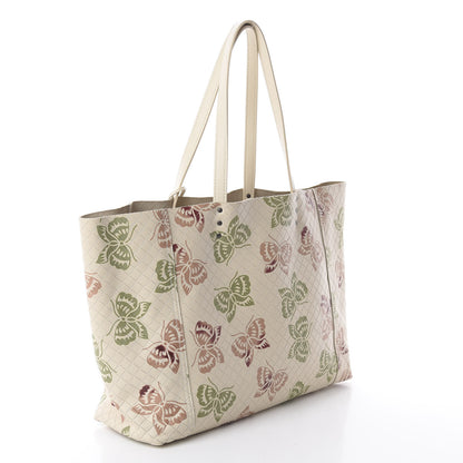 Bottega Veneta Calfskin Intrecciomirage Large Intarsio Tote Multicolor 2 of 8
