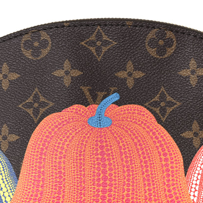 Louis Vuitton LV X YK Monogram Printed Kusama Pumpkin Cosmetic Pouch 8 of 9
