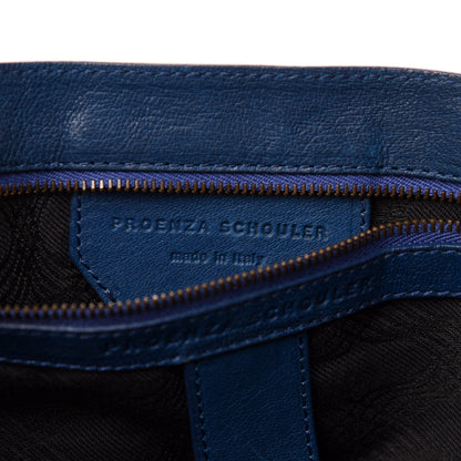 Proenza Schouler Lambskin Large PS1 Satchel Royal Blue 20 of 22