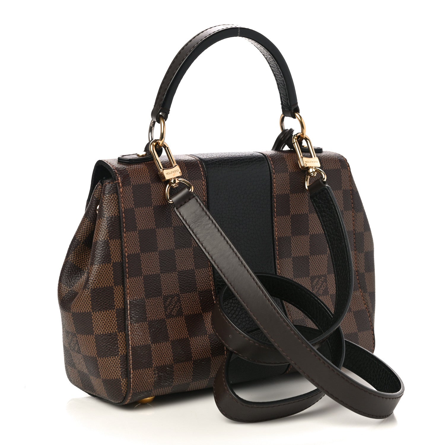 Louis Vuitton Damier Ebene Bond Street BB Black 3 of 12