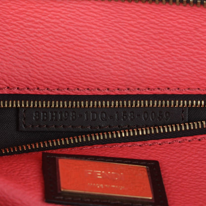 Fendi Zucca Spalmati Ombre Small Roll Tote Tobacco Ciclamino Moro 7 of 7
