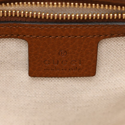 Gucci New Denim GG Monogram Calfskin Small Jackie 1961 Hobo Blue Tea Cuir 6 of 10