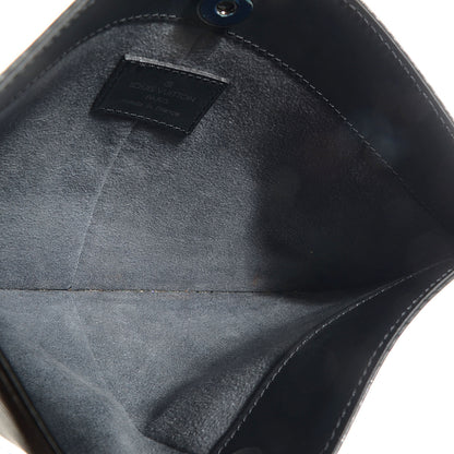 Louis Vuitton Epi Demi Lune Pochette Black 6 of 7