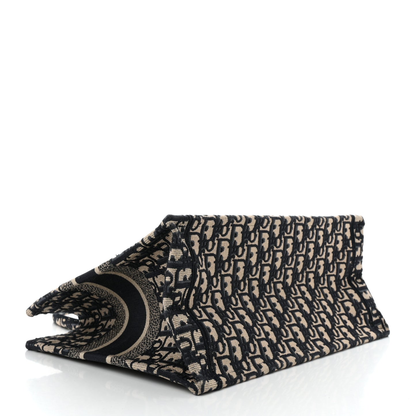 Oblique Medium Book Tote Blue Multicolor