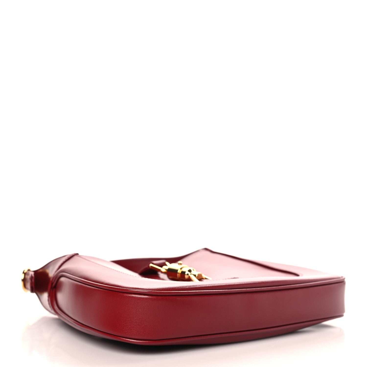 Gucci Boarded Dyana Lux Calfskin Small Jackie 1961 Hobo New Cherry Red 4 of 9